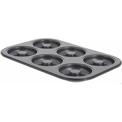 de Buyer Forma mini donuty 4712.06 donuty/savariny 6 ks materiál zo železa nepriľnavý povrch 31,5x21,5x2,2cm priemer 8cm