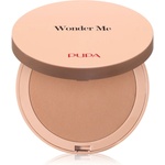 PUPA Milano Wonder Me Bronzer компактна бронзираща пудра за перфектна кожа цвят 003 - Medium Neutral 7.5 гр