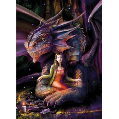 Bluebird Puzzle - Puzzle Anne Stokes: Spirit Dragon - 1 000 piese