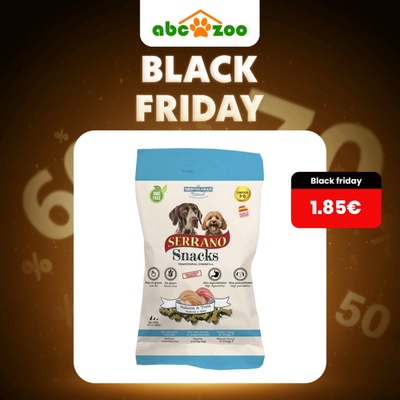 MEDITERRANEAN NATURAL Serrano Snacks Salmon & Tuna 100 g