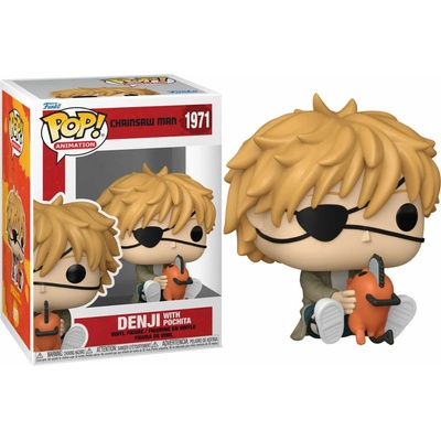 Funko Pop! 1971 Chainsaw Man Denji With Pochita