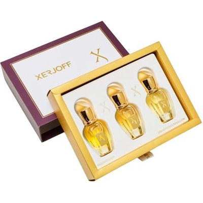 Xerjoff Discovery Set III Унисекс подаръчен комплект Размер EDP 15 ml Naxos + EDP 15 ml Alexandria II + 15 m Golden Dallah