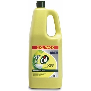 Cif Cream tekutý prášok Lemon 2 l