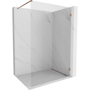 Mexen Lunar преграда за душ Walk-in дясна 50 x 200 см, прозрачна 8 мм, розово злато - 830-050-000-60-00-P (830-050-000-60-00-P)