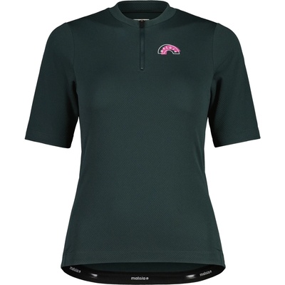 Maloja Дамска фланелка с къс ръкав за колоездене Maloja Women's ArlersteinM. Cycling jersey - Mountain Pine (156-3038-0214)