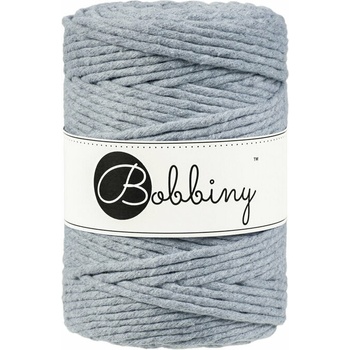 Bobbiny Macrame Cord 5 mm 100 m Silver юта (MX-E015)