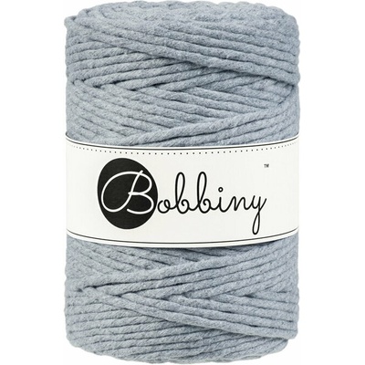 Bobbiny Macrame Cord 5 mm 100 m Silver юта (MX-E015)