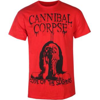 Tričko metal KINGS ROAD Cannibal Corpse Code Of Slashers černá