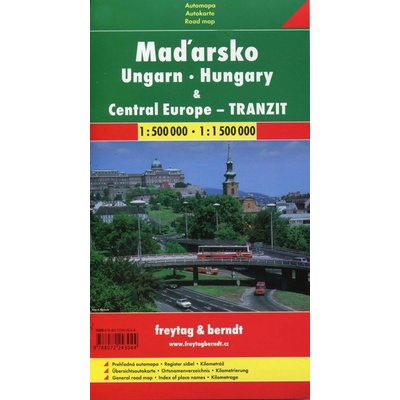 Maďarsko mapa tranzit GC