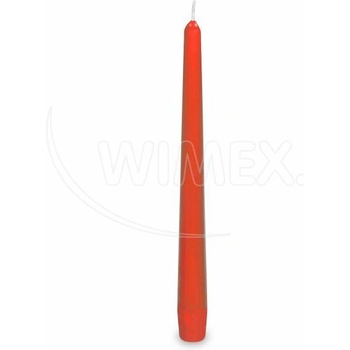 Wimex WIMEX s. r. o. Конична червена свещ Ø23 x 245 мм [10 бр. ]