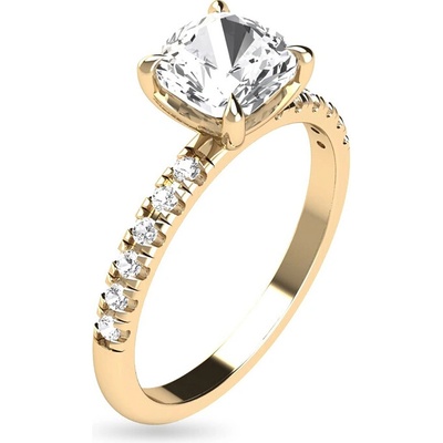 iZlato Forever Diamantová obruč ze žlutého zlata pro diamant Nia CSTM1P 150