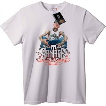 NOONEBRAND Тениска Santafe Klan Градска - S, White