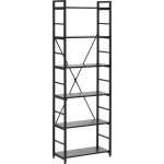 Fromm & Starck Рафт за книги - 60 x 28 x 182, 5 см - 150 кг - черен STAR_BC_11 (STAR_BC_11)