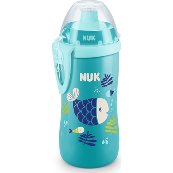 Nuk Шише с клапа Nuk Junior Cup - Chameleon, 300 ml, за момче (10255576)