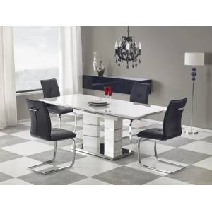 Halmar Разтегателна трапезна маса LORD бяла (lord/white//table/halmar)