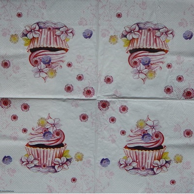 Ambiente obrúsky Mufin 33x33cm