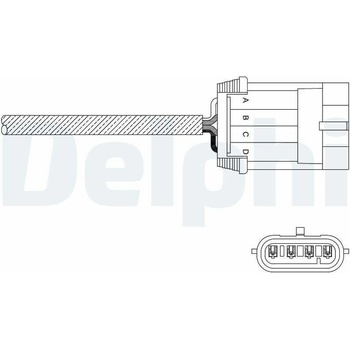 Lambda sonda DELPHI ES11061-12B1 (ES1106112B1)