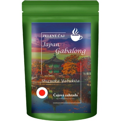 Čajová zahrada Japan Gabalong Shizuoka Yabukita zelený čaj 1000 g