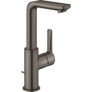 GROHE Lineare - Смесител за умивалник със сифон, матиран Hard Graphite 23296AL1 (23296AL1)