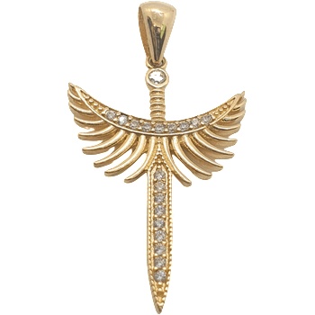 VipGold Златна висулка 1.69 гр (m35)