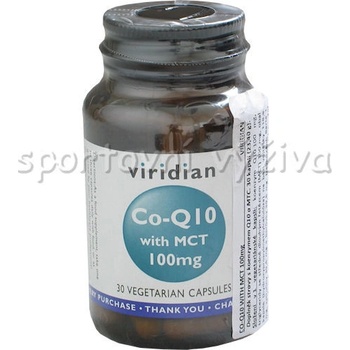 Viridian Co-Q10 with MCT 30 kapslí