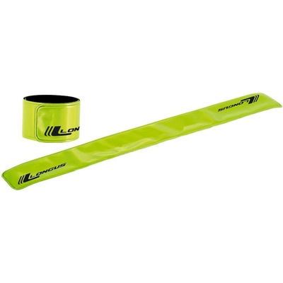 Longus Páska reflexná EN13356 žltá 3 x 38 cm samonavíjacia