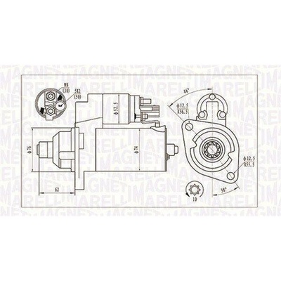 Startér MAGNETI MARELLI 063721323010