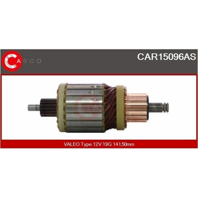 Rotor, štartér CASCO CAR15096AS