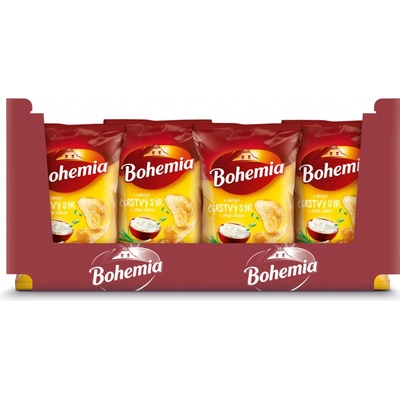 Bohemia Chips sýr cibule 130 g
