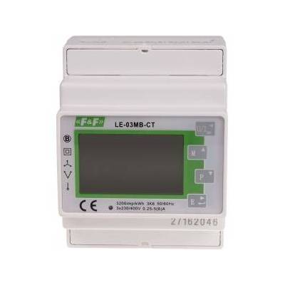 M-BUS, 100 (5) A MID LE-03MB-CT Three Phase Two Way Silver Meter