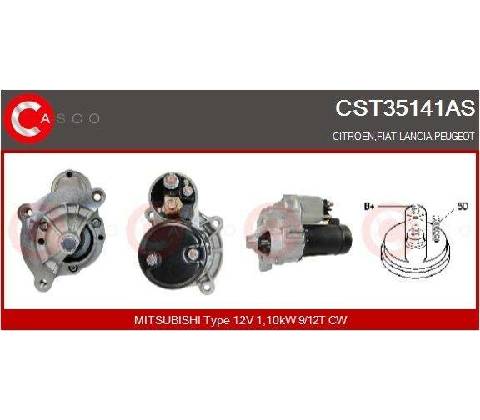Startér CASCO CST35141AS