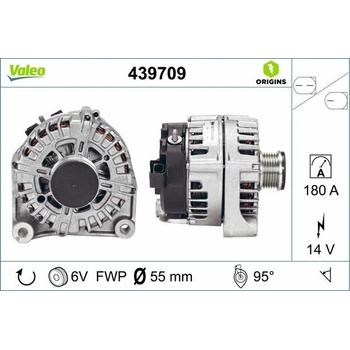 Alternátor VALEO 439709