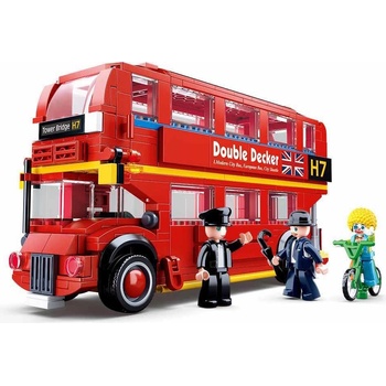 Sluban B0708 Double Decker autobus