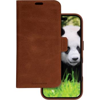 dbramante1928 Кожен калъф с капак dbramante1928 Lynge Magsafe Case Apple iPhone 16 Pro, Dark Tan (LM61GT006309)