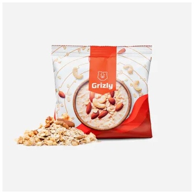 Grizly Ovsená kaša jablko a mandle so škoricou 60 g