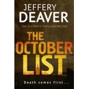 The October List. Blinder Feind, englische Ausgabe - Deaver, Jeffery