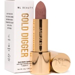 NL Beauty Дълготрайно полуматово червило Gold Digger, 08 Chocolate Milk, 4.5 g - ozone