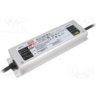 MEAN WELL XLG-240-M-A Napájecí zdroj: spínaný; LED; 240W; 90÷171VDC; 0,7÷2,1A; IP67; XLG
