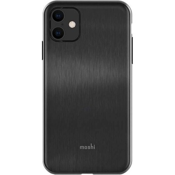 Moshi iGlaze SnapToª Case - хибриден удароустойчив кейс за iPhone 11 (черен)