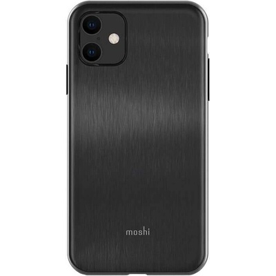 Moshi iGlaze SnapToª Case - хибриден удароустойчив кейс за iPhone 11 (черен)