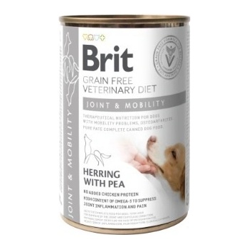 Brit veterinary BRIT GF Veterinary Diets Dog Joint & Mobility 400g - мокра храна за кучета