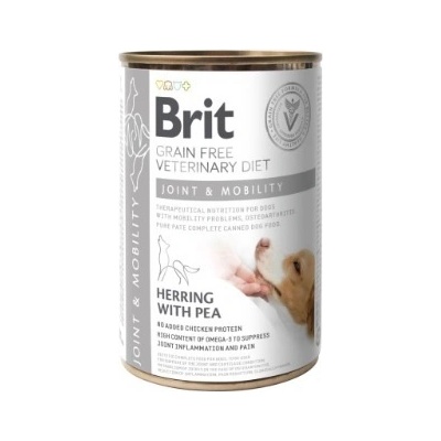 Brit veterinary BRIT GF Veterinary Diets Dog Joint & Mobility 400g - мокра храна за кучета