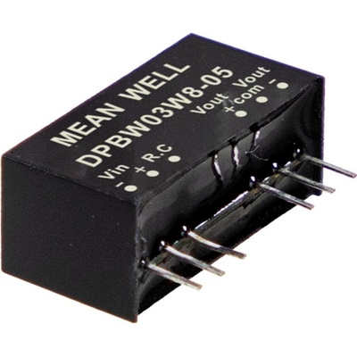 MEAN WELL DPBW03W8-12 DC / DC menič napätia 0.125 A 3 W
