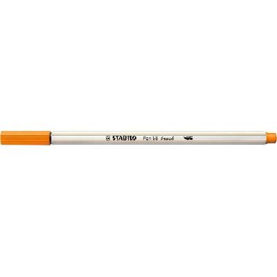 Stabilo Pen 68 brush oranžová