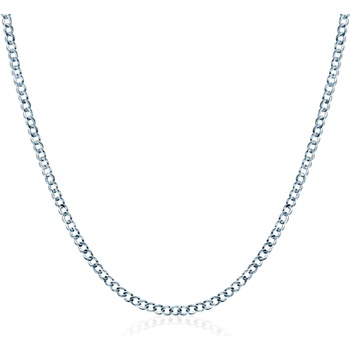 SAVICKI Синджирче Savicki 2, 5 мм: бяло злато 585 злато, curb chain