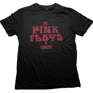 Pink Floyd In Concert Puff Print Black M Риза (PFTEE161MB02)