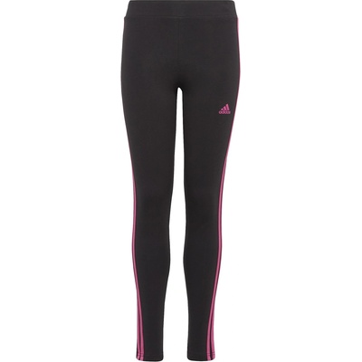 Adidas Детски клин Adidas Girls Essentials 3-Stripes Leggings - Black/Pink