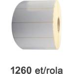 ZINTA Самозалепващи SGP етикети ZINTA, 100x30mm, 1260 ет. / ролка (100X30X1260-SGP)