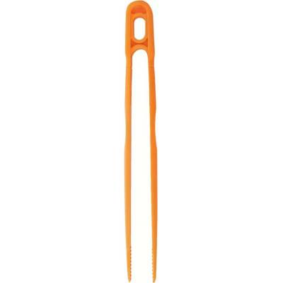 Pinzeta-obracečka silikon 30 cm oranžová