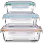 Premier Housewares Стъклени и кутии за храна 3 бр Freska - Premier Housewares (1209837)